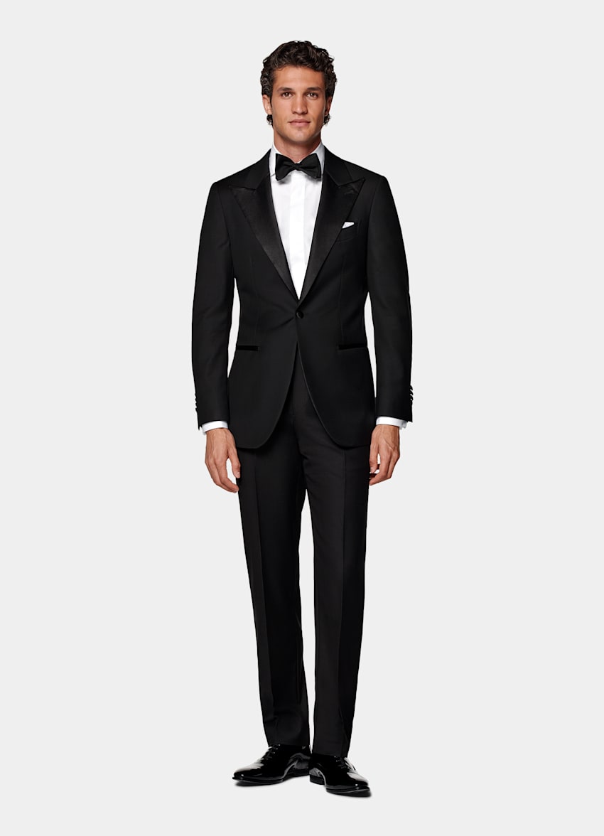 Black Tailored Fit Havana Tuxedo