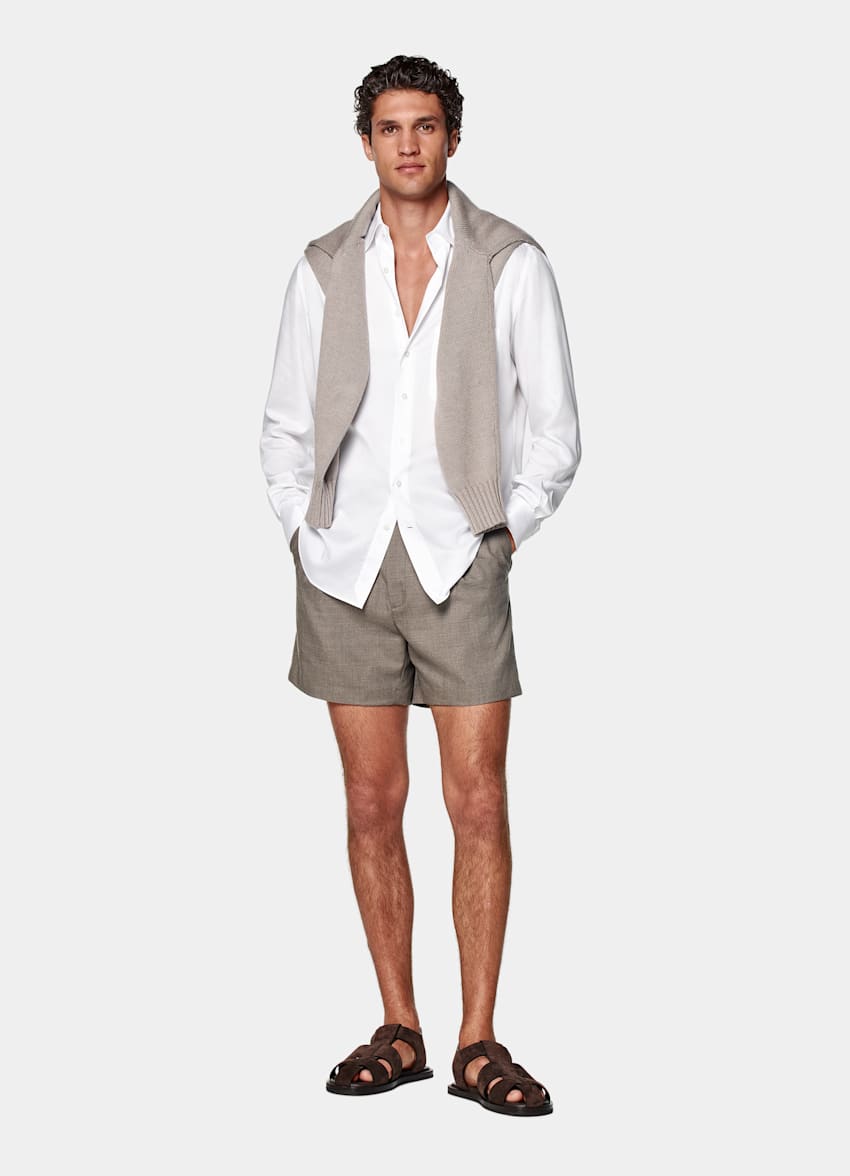 White Tailored Fit Shirt