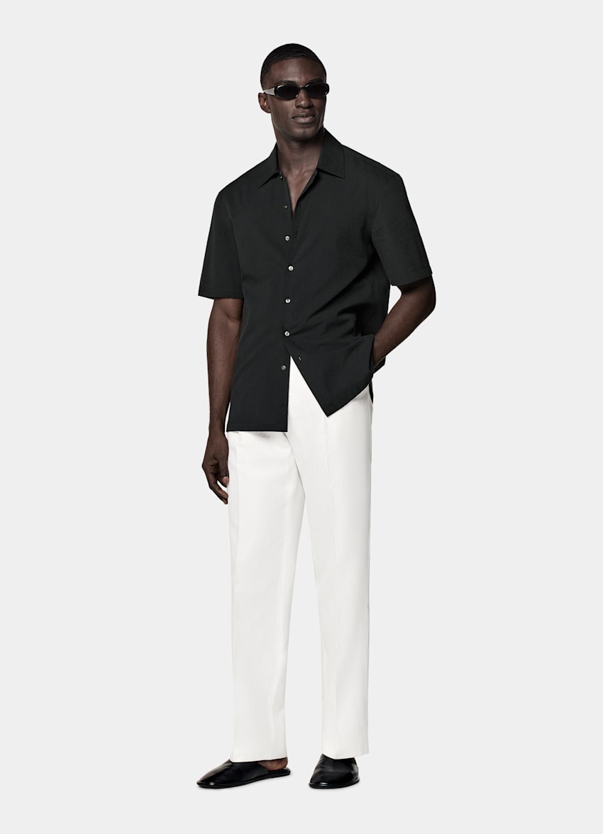 Black Short Sleeve Shirt