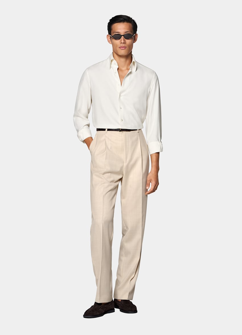 Off-White Point Collar Shirt