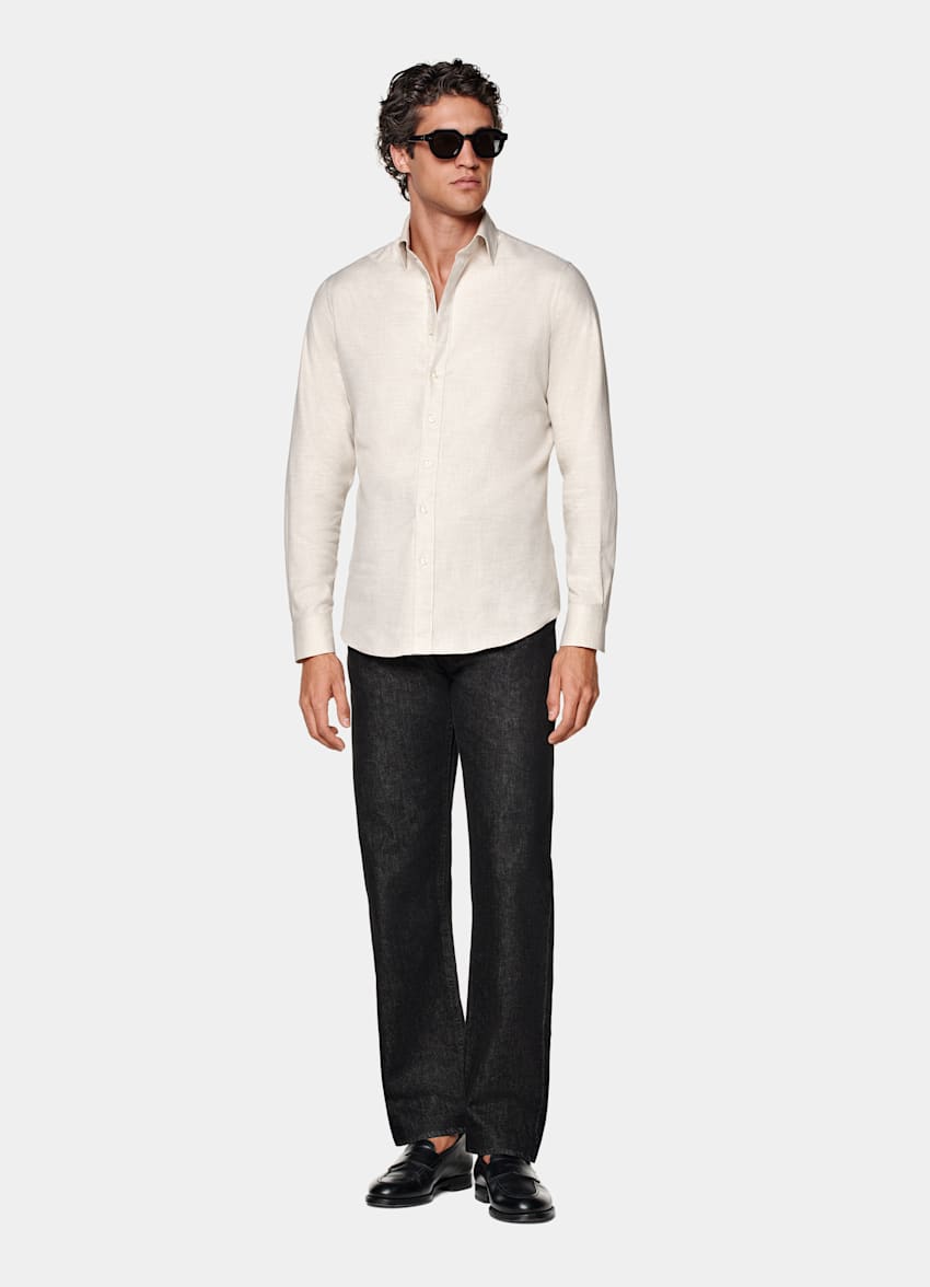 Camisa arena corte Tailored