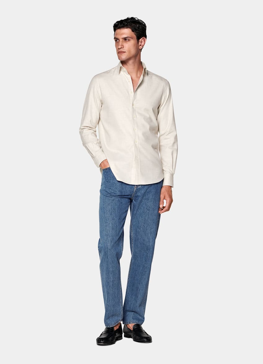 Sand Cotton Shirt