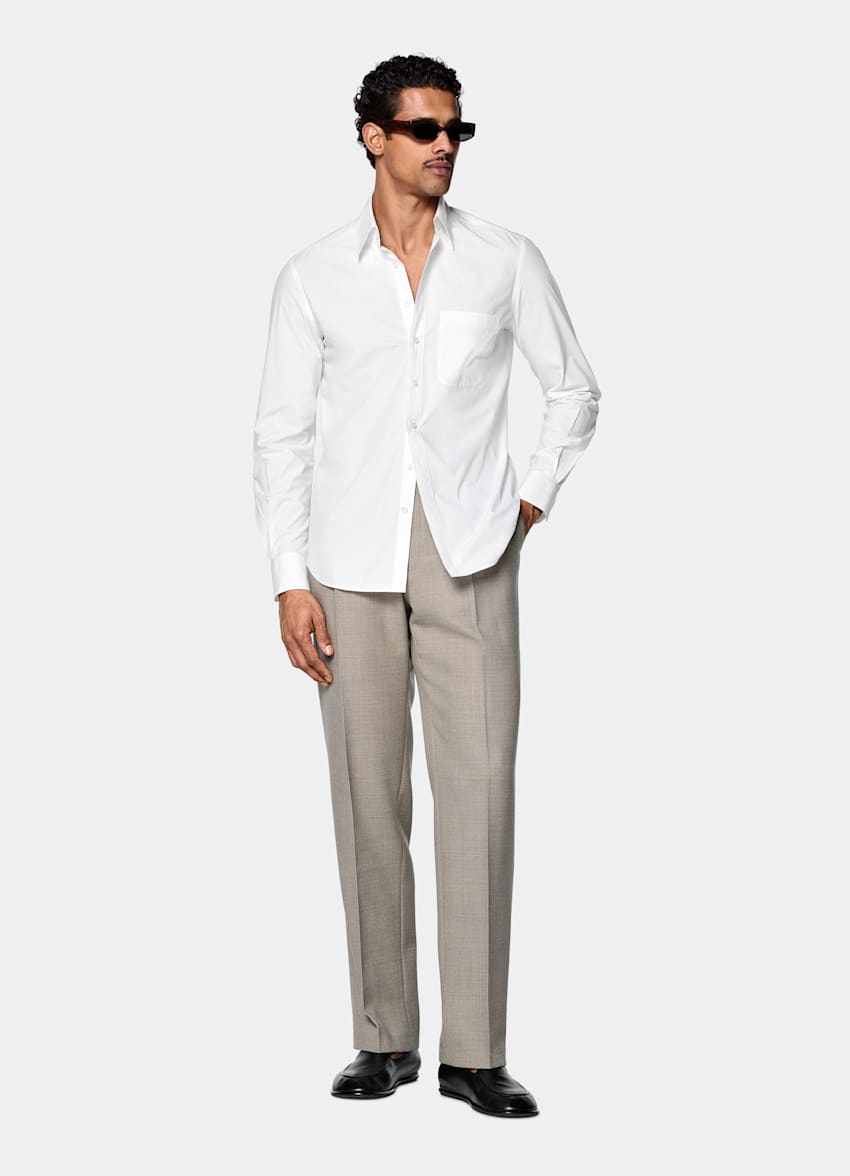White Cotton Shirt