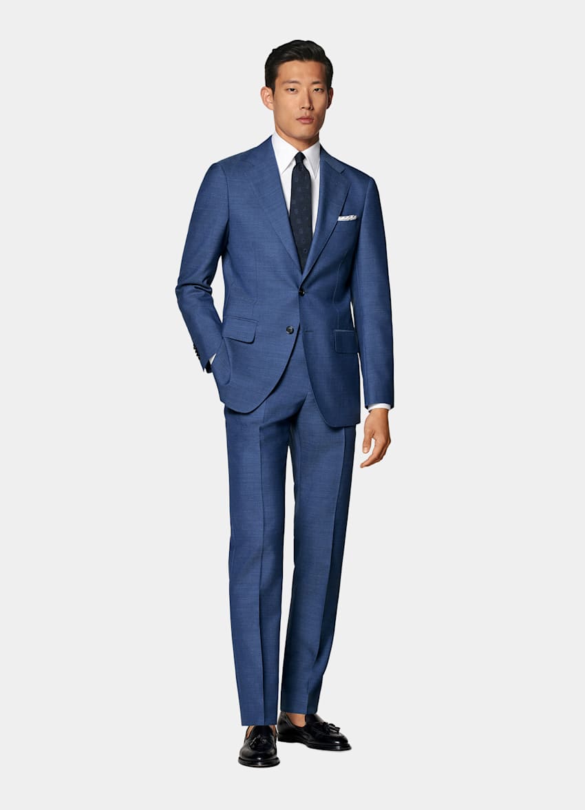 Havana Perennial Anzug mittelblau Tailored Fit