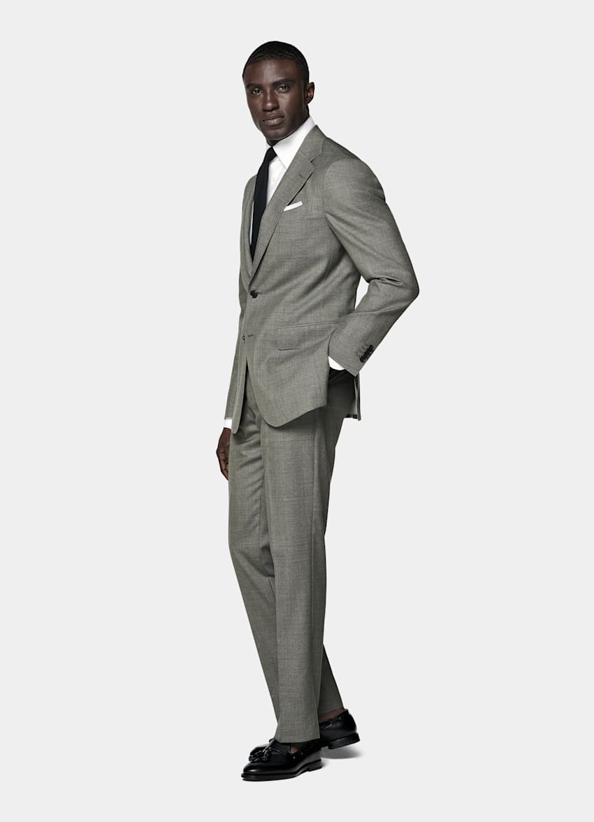 Mid Green Perennial Tailored Fit Havana Suit