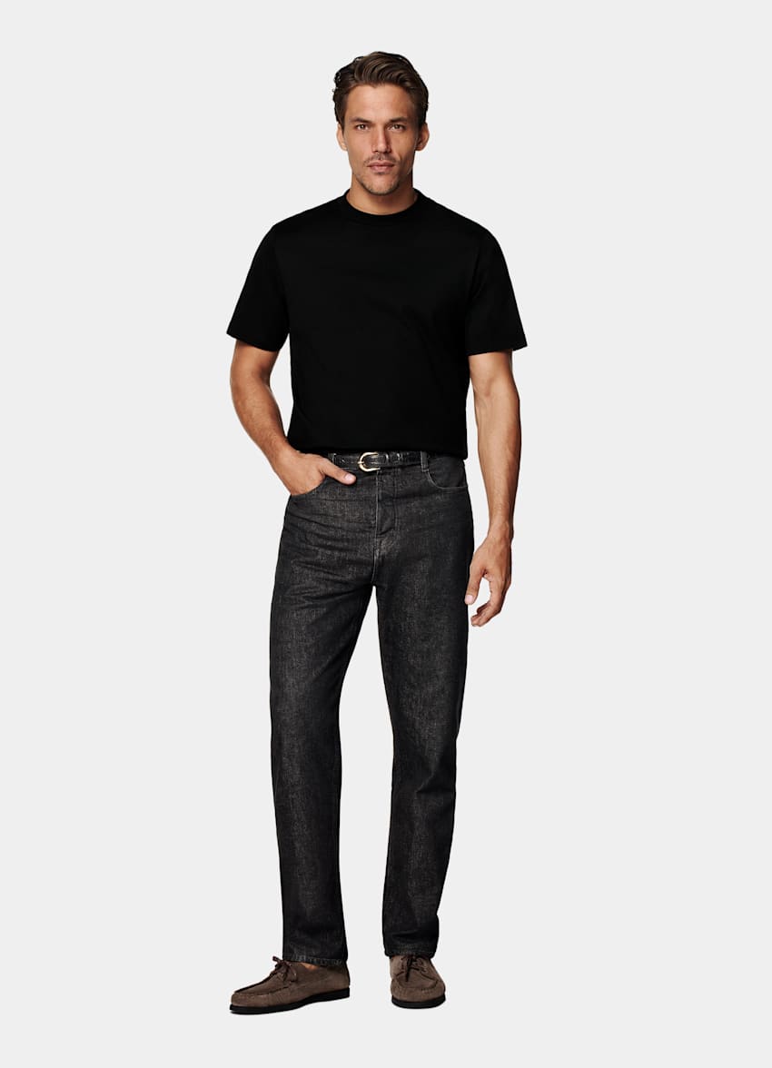Black Crewneck T-Shirt