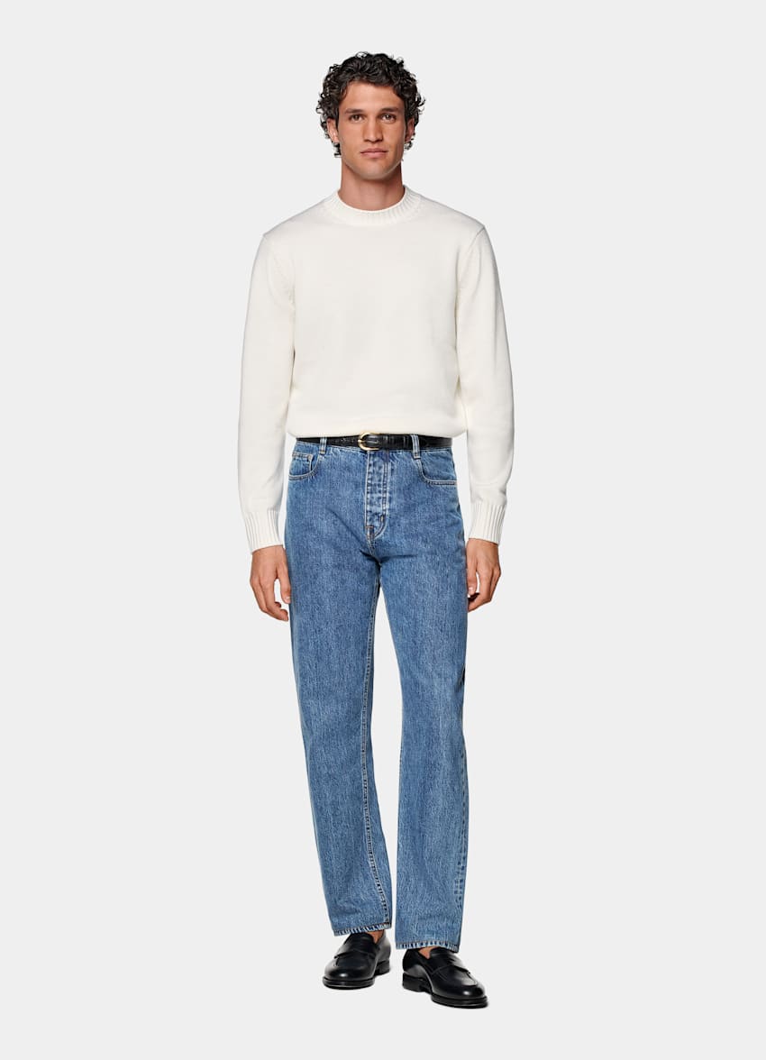 Off-White Merino Crewneck