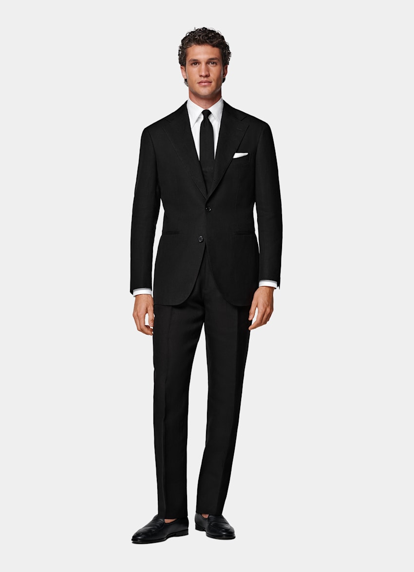 Costume Roma coupe Relaxed noir