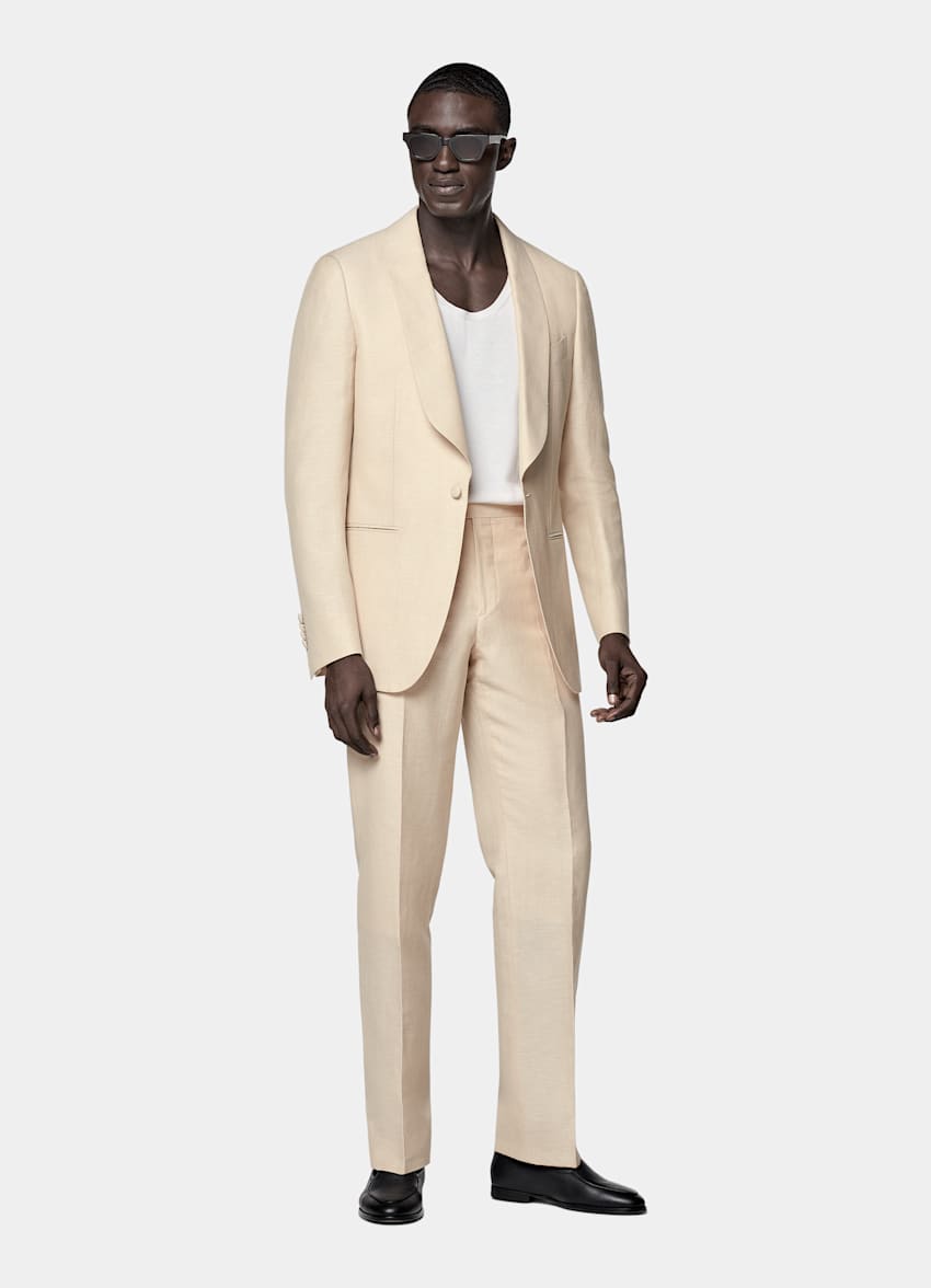 Sand Tailored Fit Havana Tuxedo