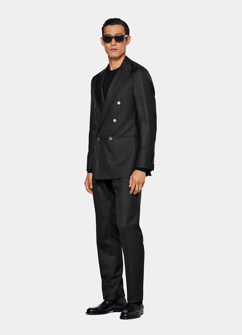Dark Grey Custom Made Suit