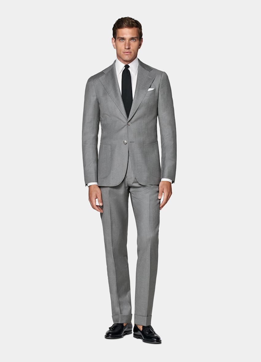 Mid Grey Perennial Tailored Fit Havana Suit