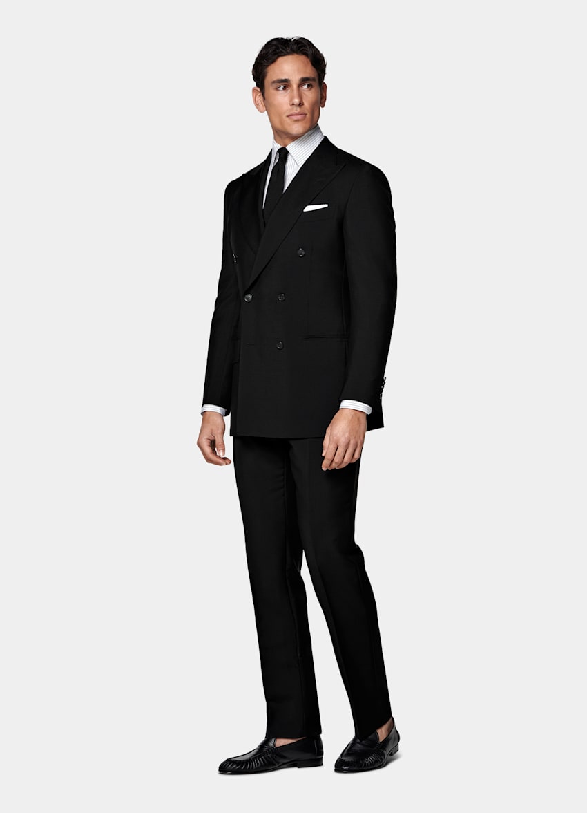 Milano 黑色合体身型西装