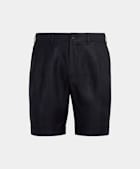 SUITSUPPLY 英国 Baird McNutt 生产的亚麻面料 Bosa 藏青色短裤