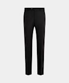 SUITSUPPLY All season Lana 4-ply no stiro - Rogna, Italia Pantaloni da abito neri straight leg