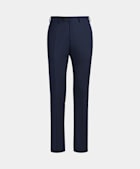 SUITSUPPLY All Season Wrinkle-Free Wool by Lanificio Cerruti, Italy Navy Slim Leg Tapered Suit Trousers