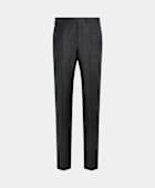 SUITSUPPLY All Season Pure S110's Wool by Vitale Barberis Canonico, Italy Dark Grey Slim Leg Straight Suit Trousers