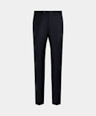 SUITSUPPLY All Season Pure S110's Wool by Vitale Barberis Canonico, Italy Navy Slim Leg Straight Suit Trousers