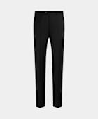 SUITSUPPLY All season Pure S110er Schurwolle by Vitale Barberis Canonico, Italien Hose schwarz Slim Leg straight