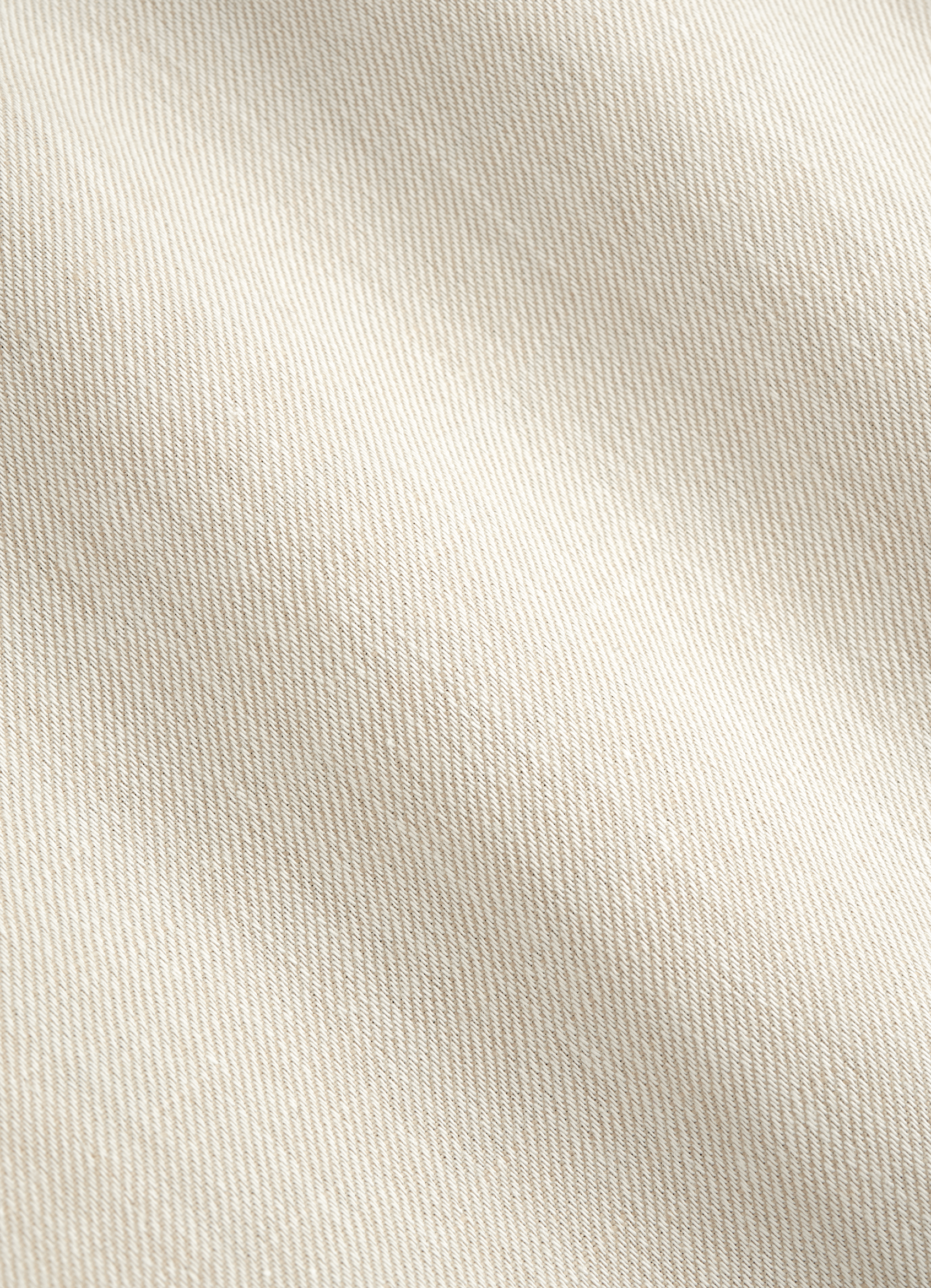 SUITSUPPLY Spring/Summer Linen Cotton by Di Sondrio, Italy Sand Slim Leg Tapered Trousers