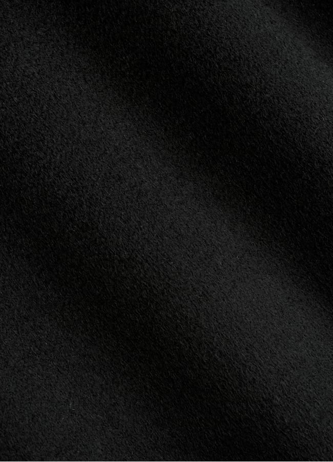 SUITSUPPLY Puro cachemir de Colombo, Italia Chaleco reversible negro con cremallera