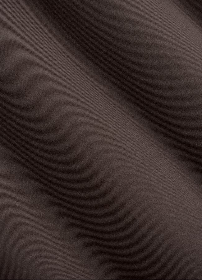 SUITSUPPLY Water-Repellent Technical Fabric by Olmetex, Italy Dark Brown Reversible Bomber Jacket