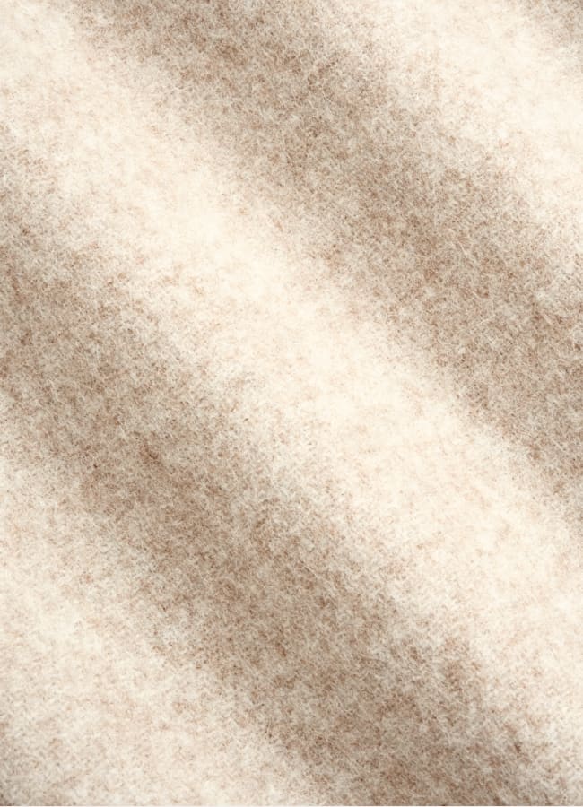 SUITSUPPLY Pure Wool Sand Peacoat