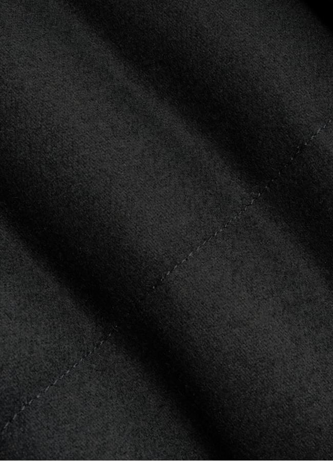 SUITSUPPLY Laine d&eacute;perlante - Vitale Barberis Canonico, Italie Doudoune longue noire