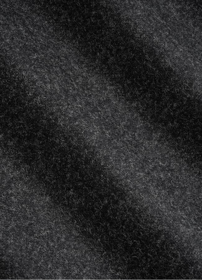 SUITSUPPLY Wool Cashmere by E.Thomas, Italy Dark Grey Padded Parka