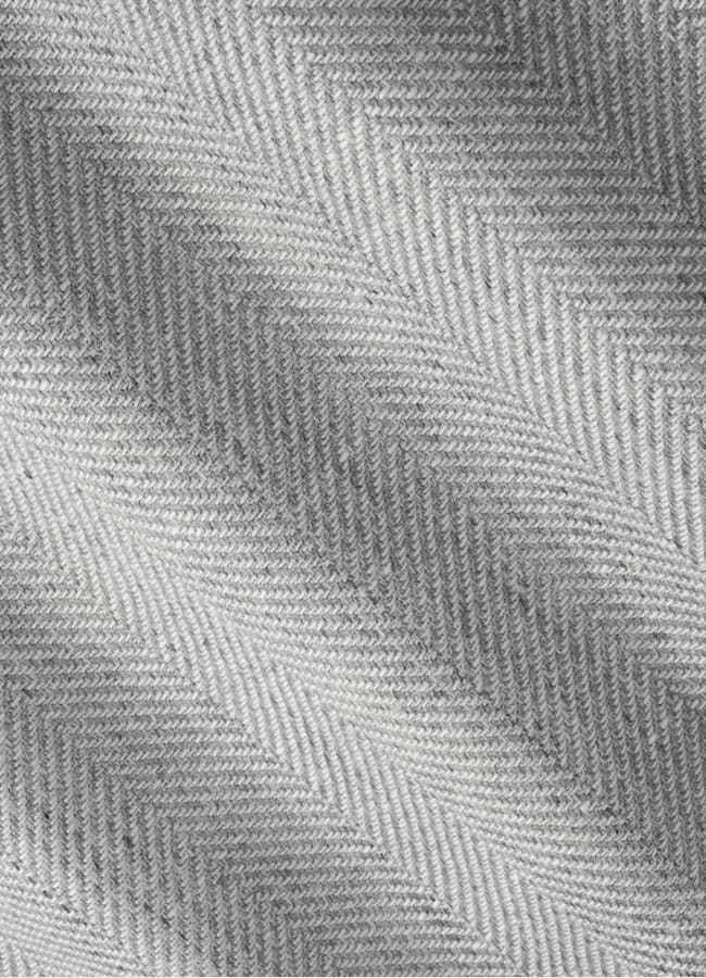 SUITSUPPLY Summer Linen Wool by Drago, Italy Light Grey Herringbone Tailored Fit Havana Blazer