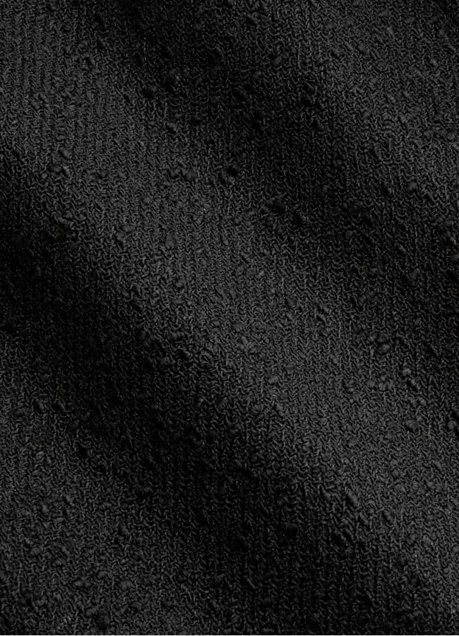 SUITSUPPLY Summer Linen Blend by Ferla, Italy Black Tailored Fit Milano Blazer