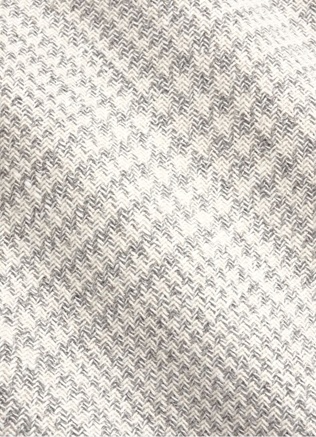 SUITSUPPLY Summer Linen Silk Wool Cotton by Ferla, Italy Light Grey Checked Relaxed Fit Roma Blazer