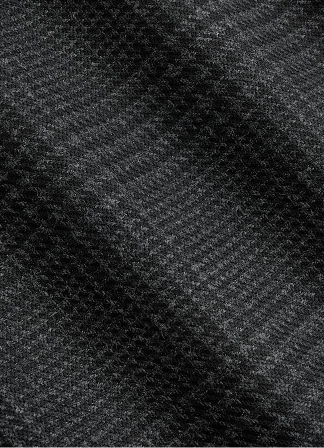 SUITSUPPLY Winter Pure S130's Wool by Drago, Italy Dark Grey Checked Tailored Fit Havana Blazer