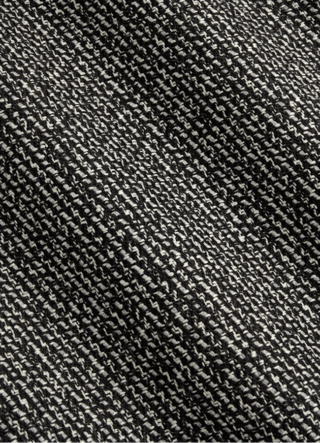 SUITSUPPLY Winter Pure Wool by Rogna, Italy Black Striped Tailored Fit Milano Blazer