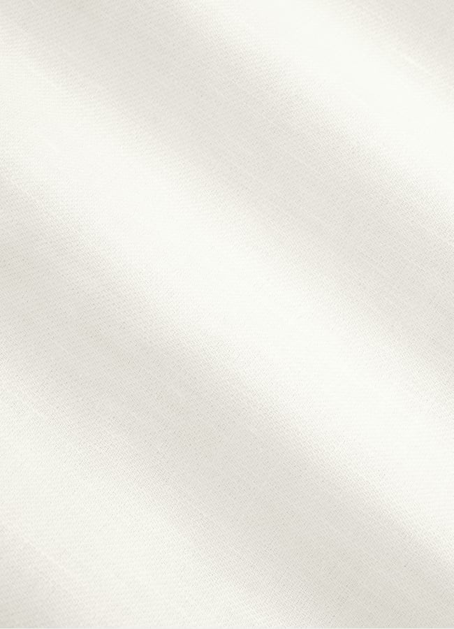 SUITSUPPLY Summer Linen Cotton by Di Sondrio, Italy Off-White Tailored Fit Havana Dinner Jacket