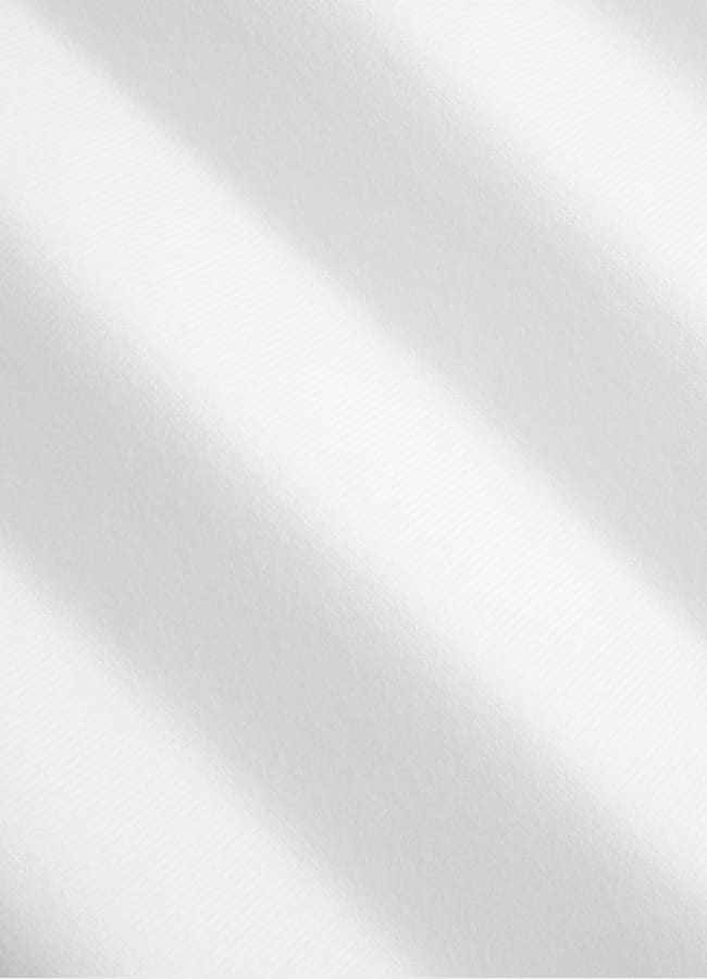 SUITSUPPLY Puro algodón Camiseta blanca cuello redondo