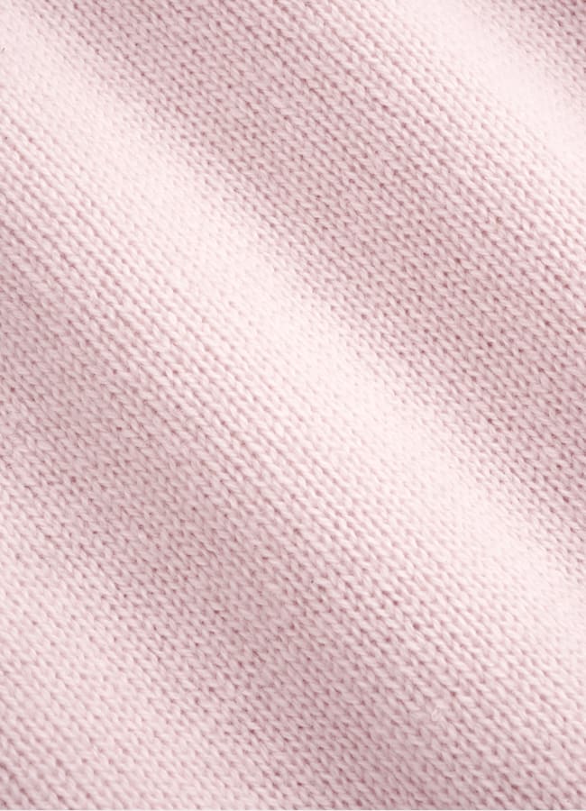 SUITSUPPLY Pure Cashmere Pink Crewneck