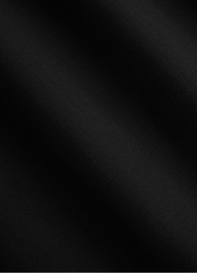 SUITSUPPLY Pure Wool by Reda, Italy Black Wool Shirt