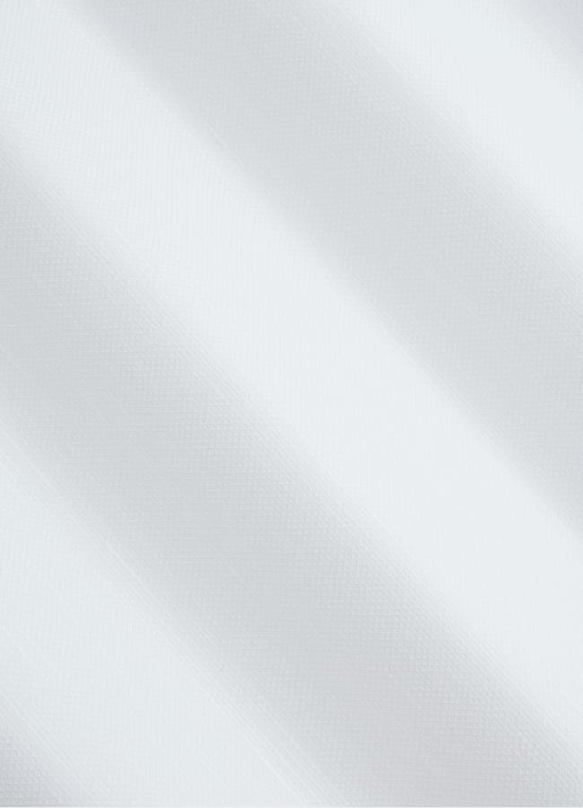 SUITSUPPLY Cotton Linen by Testa 1919 Srl, Italy White Classic Collar Shirt