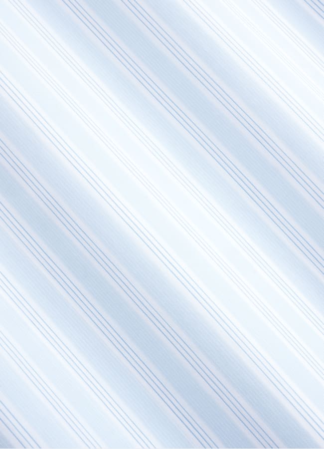 SUITSUPPLY Egyptian Cotton by Albini, Italy Light Blue Striped Widespread Collar Shirt