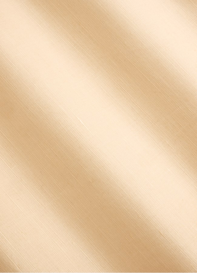 SUITSUPPLY Linen Cotton by Testa 1919 Srl, Italy Light Yellow Linen Cotton Shirt