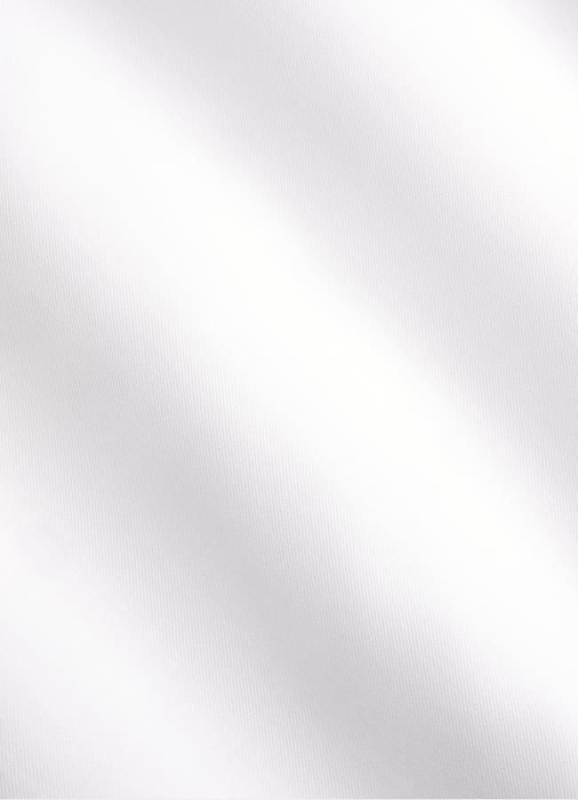 SUITSUPPLY Lyocell by Testa 1919 Srl, Italy White Lyocell Shirt