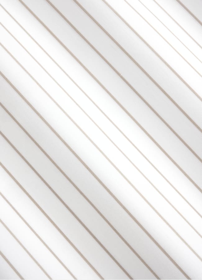 SUITSUPPLY Egyptian Cotton by Albini, Italy Sand Striped Point Collar Shirt