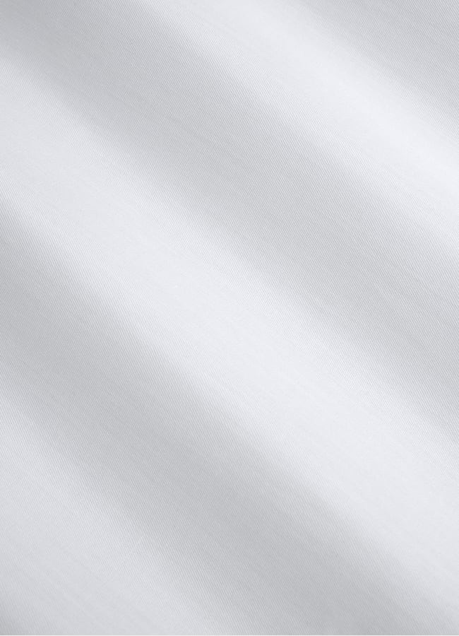 SUITSUPPLY Egyptian Cotton by Thomas Mason, Italy White Widespread Collar Shirt