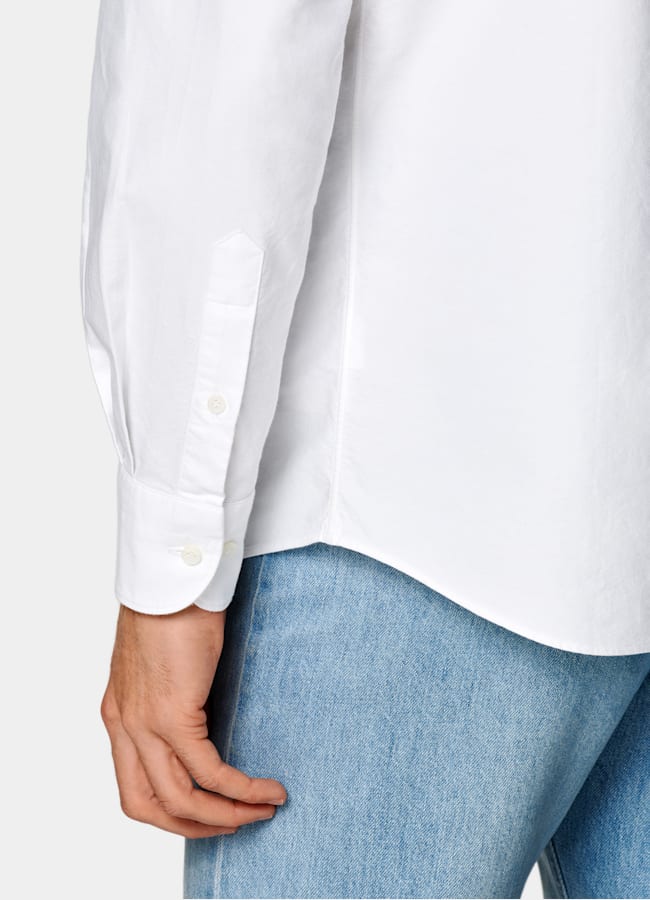 SUITSUPPLY Coton égyptien - Testa 1919 Srl, Italie Chemise en coton blanc