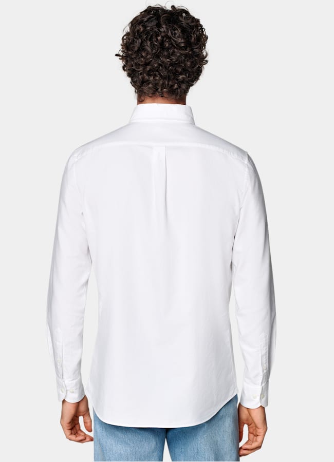 SUITSUPPLY Coton égyptien - Testa 1919 Srl, Italie Chemise en coton blanc