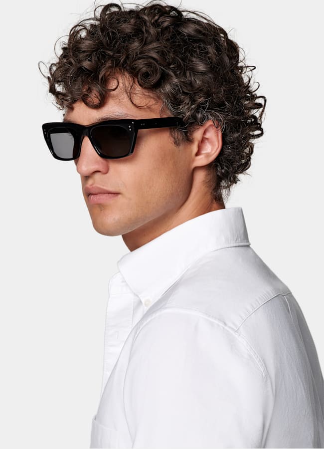 SUITSUPPLY Coton égyptien - Testa 1919 Srl, Italie Chemise en coton blanc