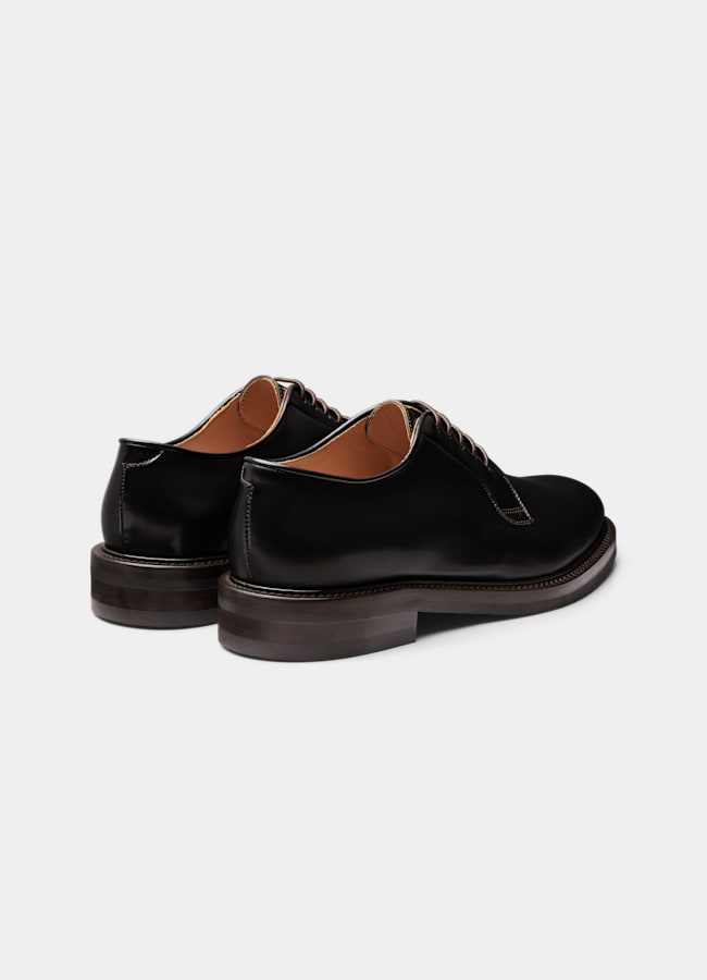SUITSUPPLY Italian Calf Leather Brown Derby