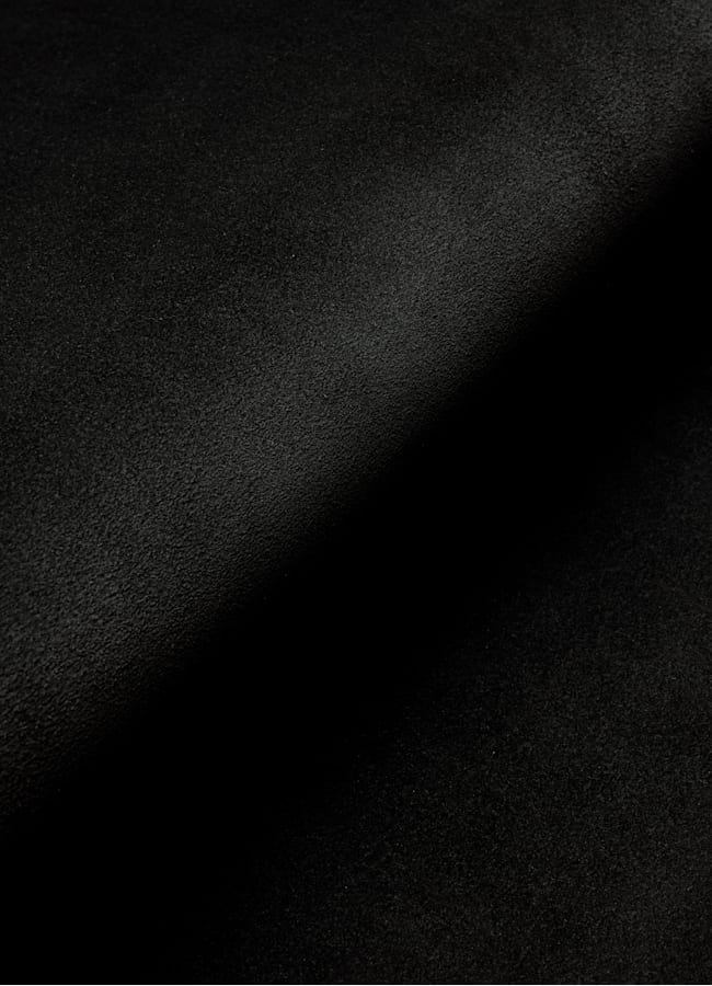 SUITSUPPLY Italian Calf Suede Black Slip-On