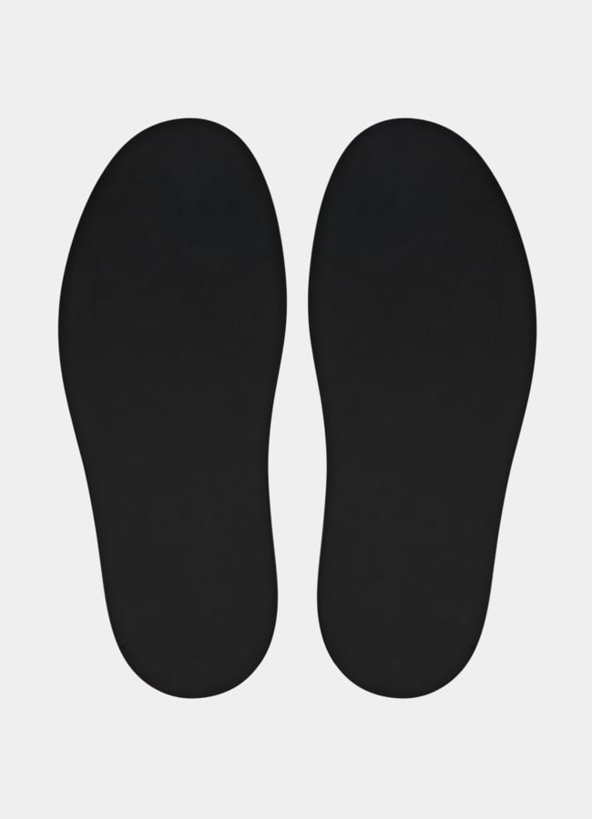 SUITSUPPLY Italian Calf Leather Black Slipper