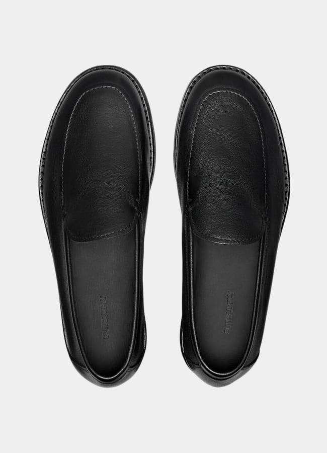 SUITSUPPLY Pelle Mocassini neri